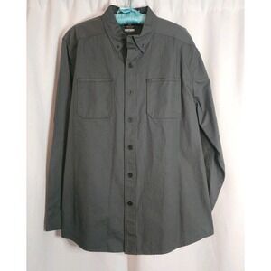Ridgecut Toughwear Shirt Large Mens Longsleeve Ripstop Button Down Workwear NWOT